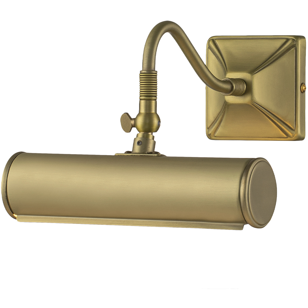 Leo 40 watt 8 inch Aged Brass Picture Light Wall Light